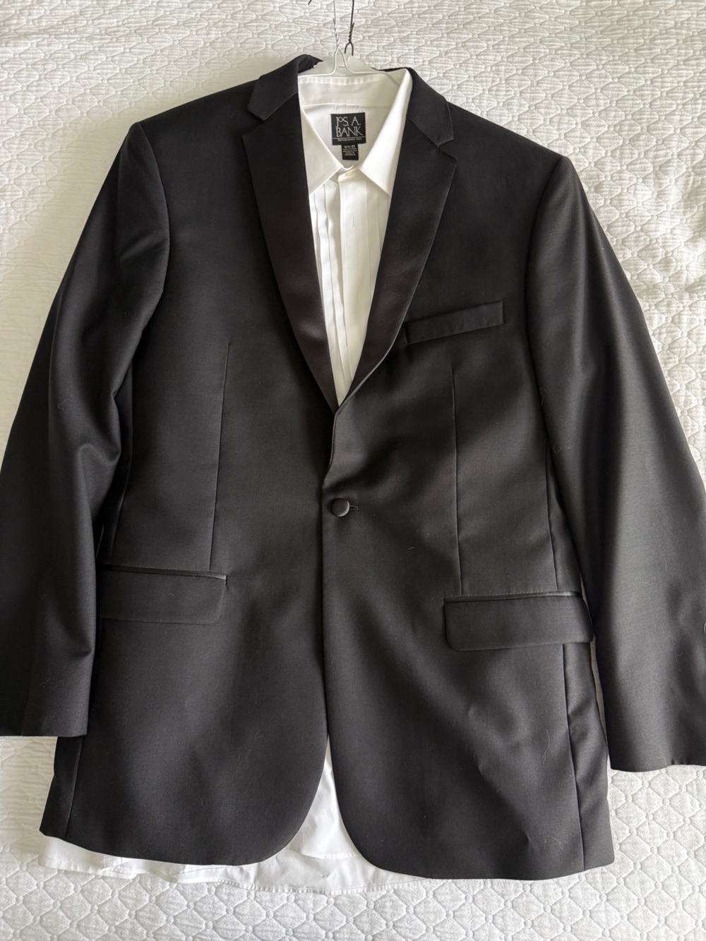Classic Black Men's Single-Breasted Tux